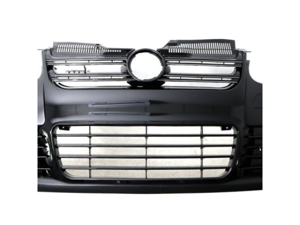 Προφυλακτήρας εμπρός για Vw Golf 5 - R32 με R32 μάσκα χωρίς προβολάκια - μαύρο