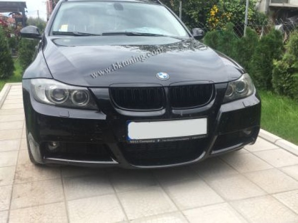 Μάσκα για BMW E90 (2005-2008) - μαύρη Piano Design - 2τμχ.