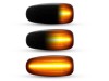 Led φλας φτερού για Mercedes W140 / W202 / W210 / Vito / Sprinter - φιμέ με τρεχούμενο φλας - σετ 2τμχ.