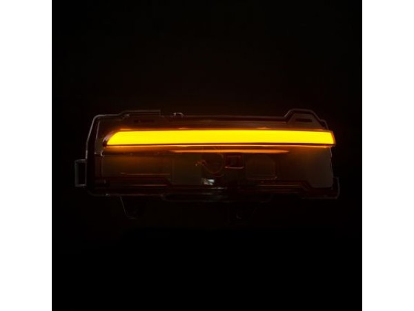 Τρεχούμενα led φλας για καθρέφτες για Land Rover Evoque 2 (2018+) - φιμέ με τρεχούμενο φλας - σετ 2τμχ.