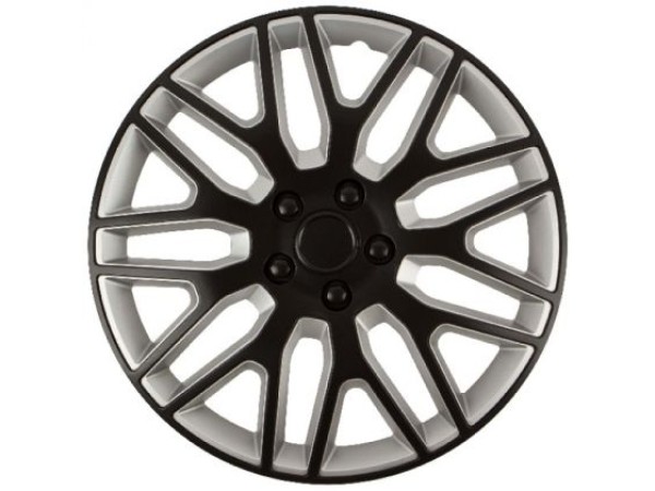 Τάσια Versaco Dakar Black / Silver - 14" σετ - 4τμχ.