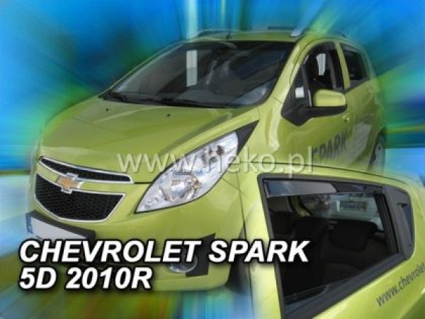 Ανεμοθραύστες Heko για Chevrolet Spark III (2010+) 5 πορτο - 4 τμχ. εμπρός και πίσω