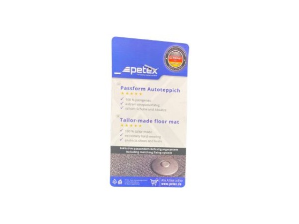 Πατάκια μοκέτα Petex για Mazda 3 (2009-2013) - 4τμχ.