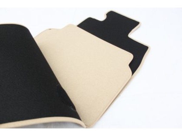 Πατάκια μοκέτα Petex για BMW σειρά 7 F01 (2008-2015) - μπεζ - 4τμχ.