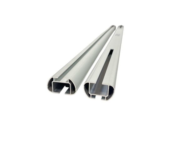 Μπάρες αλουμινίου και βάσεις δοκών Menabo Omega XL Silver, χωρίς σετ τοποθέτησης