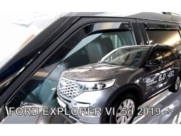 Ανεμοθραύστες Heko για Ford Explorer (2019+) - 4 τμχ. εμπρός και πίσω
