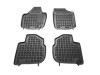 Λαστιχένια πατάκια Rezaw-Plast για Seat Toledo (2012+) / Skoda Rapid / Rapid Spaceback (2013+) - τύπου σκαφάκι - 4τμχ.