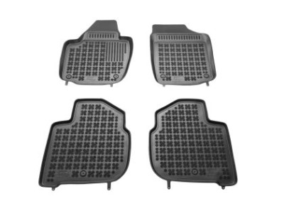 Λαστιχένια πατάκια Rezaw-Plast για Seat Toledo (2012+) / Skoda Rapid / Rapid Spaceback (2013+) - τύπου σκαφάκι - 4τμχ.