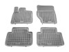 Λαστιχένια πατάκια Rezaw-Plast για AUDI Q7 4L (2005-2015) τύπου σκαφάκι - γκρι - 4τμχ.