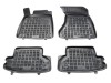 Λαστιχένια πατάκια Rezaw-Plast για Audi A5 Coupe (2016+) - τύπου σκαφάκι - 4τμχ.