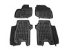 Λαστιχένια πατάκια Rezaw-Plast για HONDA Jazz II (2008-2015) - τύπου σκαφάκι - 4τμχ.