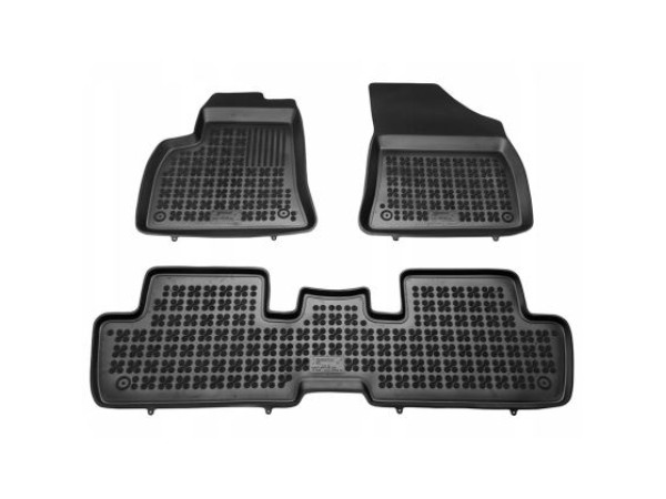 Λαστιχένια πατάκια Rezaw-Plast για Peugeot 3008 (2009-2016) - τύπου σκαφάκι - 3τμχ.