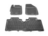 Λαστιχένια πατάκια Rezaw-Plast για Toyota Verso S (2010+) - τύπου σκαφάκι - 3τμχ.
