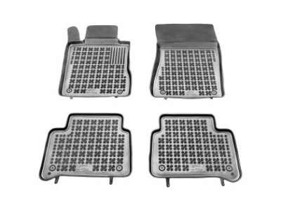 Λαστιχένια πατάκια Rezaw-Plast για Mercedes W211 E-Class / W219 CLS (2002-2010) -τύπου σκαφάκι - 4τμχ.