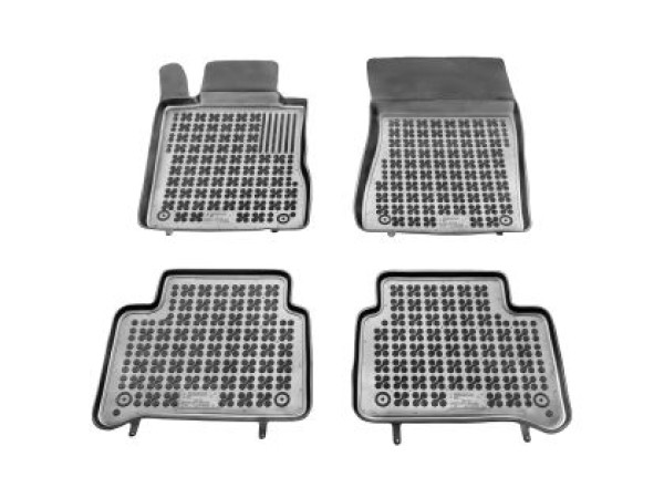 Λαστιχένια πατάκια Rezaw-Plast για Mercedes W211 E-Class / W219 CLS (2002-2010) -τύπου σκαφάκι - 4τμχ.