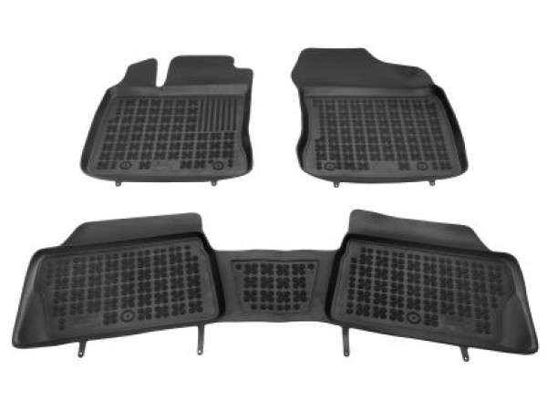 Λαστιχένια πατάκια Rezaw-Plast για Lexus CT 200h (2011+) - τύπου σκαφάκι - 3τμχ.