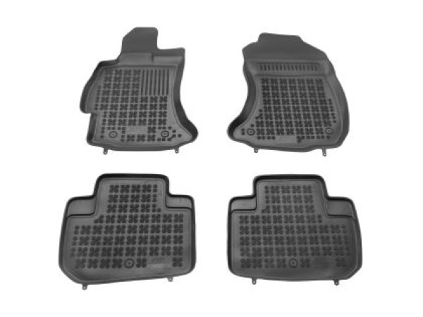 Λαστιχένια πατάκια Rezaw-Plast για Subaru Forester (2013-2018) - τύπου σκαφάκι - 4τμχ.