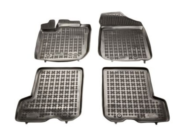 Λαστιχένια πατάκια Rezaw-Plast για DACIA Sandero II (2012-2018) - τύπου σκαφάκι - 4τμχ.