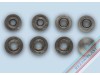 Πιαστράκια Rezaw-Plast για CITROEN, PEUGEOT - 4τμχ. για 2 πατάκια
