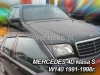 Ανεμοθραύστες Heko για Mercedes S-Class W140 (1991-1998) sedan - 4 τμχ. εμπρός και πίσω