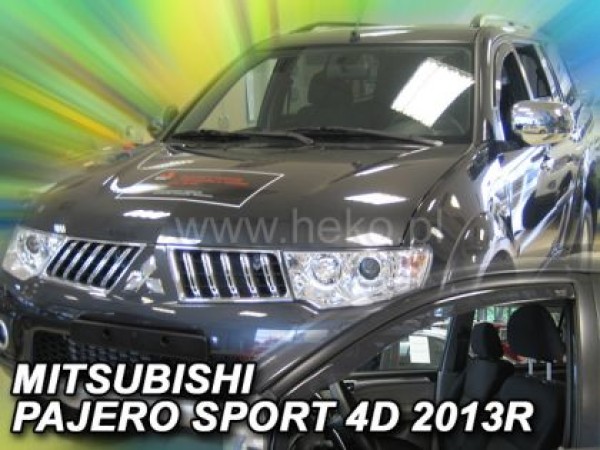 Ανεμοθραύστες Heko για Mitsubishi Pajero Sport (2013+) 5 πορτο - 2 τμχ. εμπρός