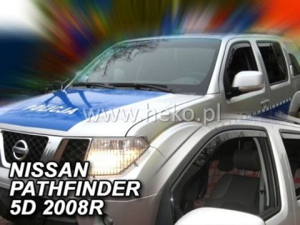 Ανεμοθραύστες Heko για Nissan Pathfinder (2005-2012) 5 πορτο - 2 τμχ. εμπρός