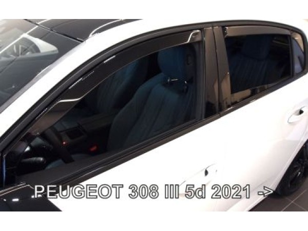 Ανεμοθραύστες Heko για Peugeot 308 (2021+) 5 πορτο - 4τμχ. εμπρός και πίσω