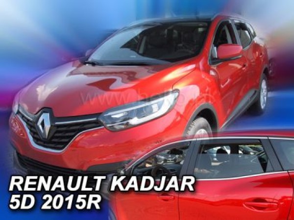 Ανεμοθραύστες Heko για Renault Kadjar (2015+) - 4 τμχ εμπρός και πίσω
