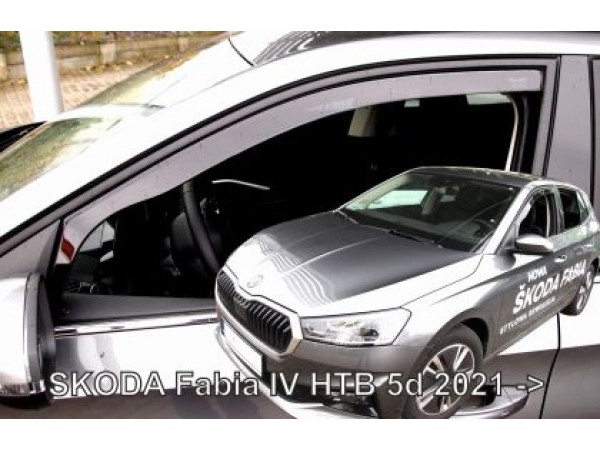 Ανεμοθραύστες Heko για Skoda Fabia (2021+) 5 πορτο- 2τμχ. εμπρός
