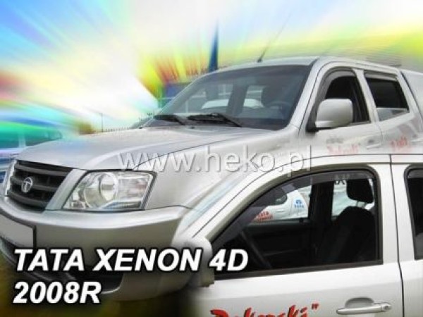 Ανεμοθραύστες Heko για Tata Xenon (2007+) 4 πορτο - 2τμχ. εμπρός