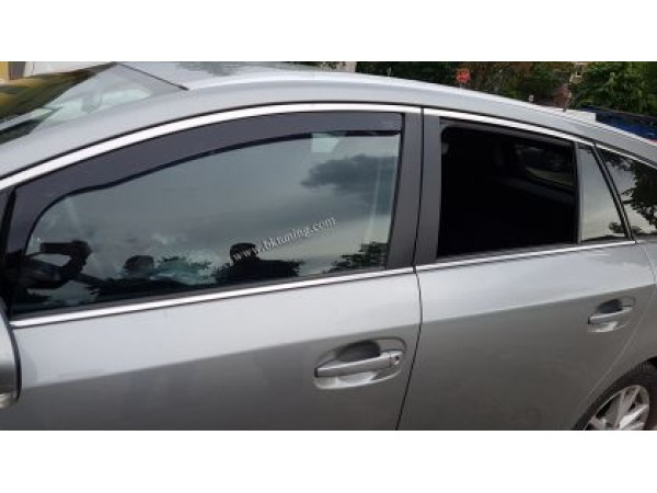 Ανεμοθραύστες Heko για Toyota Avensis (2009+) 5 πορτο ,sedan - 2 τμχ εμπρός