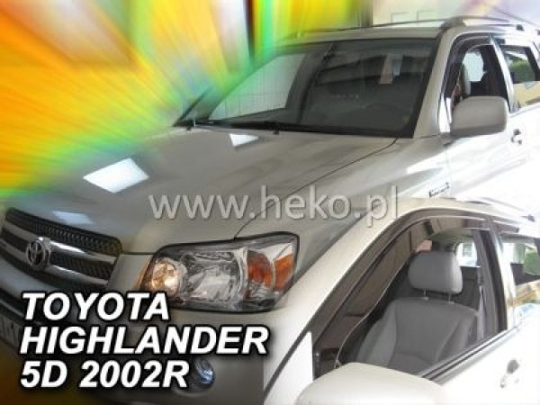 Ανεμοθραύστες Heko για Toyota Highlander (USA) (2001-2007) - 2 τμχ. εμπρός