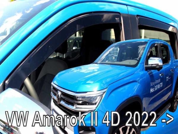 Ανεμοθραύστες Heko για Volkswagen Amarok II (2022+) - 4τμχ. εμπρός και πίσω Ανεμοθραύστες Heko για Volkswagen Amarok II (2022+) - 4τμχ. εμπρός και πίσω