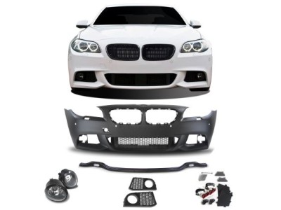 Προφυλακτήρας εμπρός BMW F10 / F11 (2010-2014) - M pack design με προβολάκια JOM