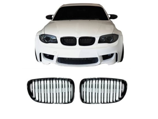 Μάσκα για BMW E87 (2004-2007) - διπλές M1 Look, 2τμχ.