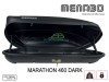 Μπαγκαζιέρα οροφής Menabo Marathon 460 Dark, Max 50kg, 1950x360x790mm