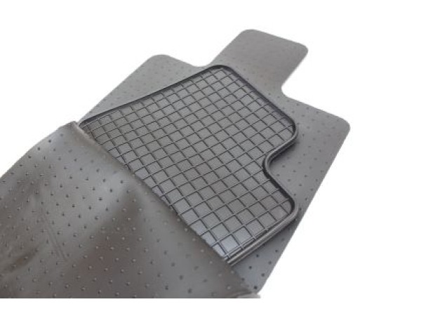 Λαστιχένια πατάκια Petex για CITROEN C-Zero / MITSUBISHI I-Miev / PEUGEOT iOn (2009-2020) - 4τμχ.