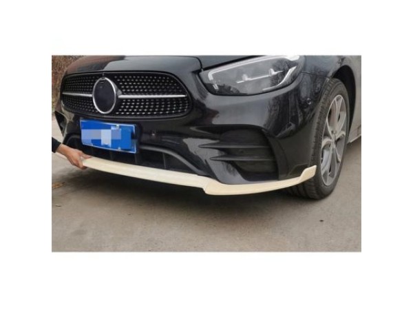 Spoiler εμπρός προφυλακτήρα για Mercedes W213 E-class (2020+) Brabus Style- μαύρо γυαλιστερό