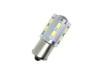 Led λάμπα BA15S με 16 ultra bright led και προτζέκτορα μονού φωτισμού λευκή - 1τμχ.