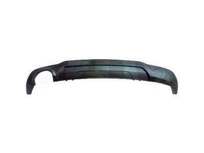 Diffuser για πίσω προφυλακτήρα για Mercedes C-class W204 (2011+) - μονό