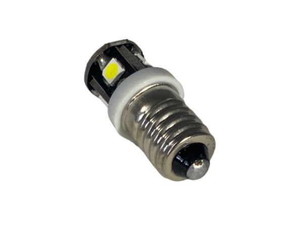 Led λάμπα E10 με 5 led 3030 - 1τμχ.