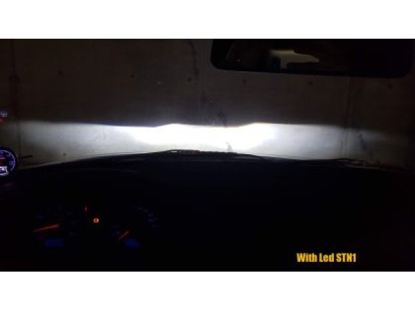 Bi-Led λάμπες Η4 Streetech μοντέλο STN1 για μεσαία ή μεγάλα φώτα 170 000 lux , 65 Watt - CANBUS 6000K - 1700% πιό έντονη φωτεινότητα 2τμχ.
