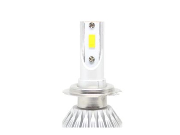 Led λάμπες Η7 για μεσαία ή μεγάλα φώτα 7600 lumen , 36 Watt - COB 6000K - 2τμχ.