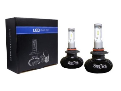 Led λάμπες για φανάρια 9006 - 8000 lumen , 36 Watt - 6000K - 2τμχ.