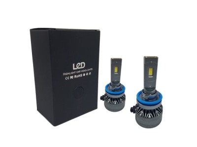 Led λάμπες 9006 για μεσαία ή μεγάλα φώτα 155 000 lux , 55 Watt - CANBUS 6000K - 300% πιό έντονη φωτεινότητα 2τμχ.