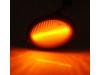 Led φλας για FIAT 500 (2007+) / FORD KA (2008+) / LANCIA YPSILON - smoke - σετ 2τμχ.