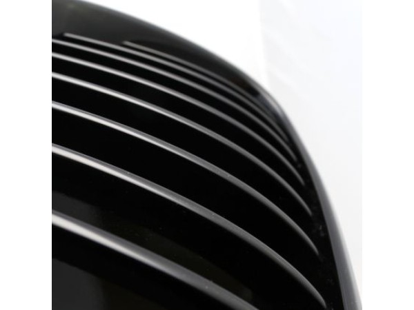 Μάσκα για BMW F10 / F11 (2010+) - μαύρη γυαλιστερή - 2τμχ.