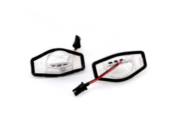 Πλαφονιέρα πίσω πινακίδας για Honda CR-V Jazz, HR-V, FR-V, 69x38 mm - 2 τμχ.
