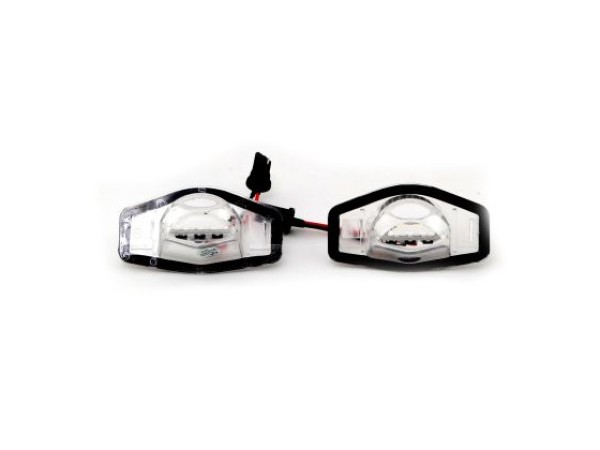 Πλαφονιέρα πίσω πινακίδας για Honda CR-V Jazz, HR-V, FR-V, 69x38 mm - 2 τμχ.
