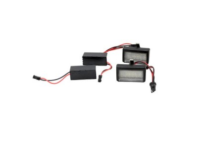 Πλαφονιέρα πίσω πινακίδας για Mercedes W164 ML (2009+) / X164 GL - με T10 λάμπες, 50x29 mm - 2 τμχ.